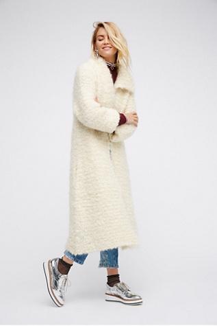 Free People Womens Cozy Luxe Cardigan