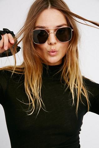 Free People Womens Keep It Classy Aviator