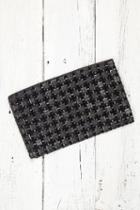 Free People Womens Vintage Plastic Pieced Clutch