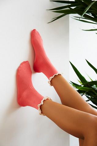 Free People Womens Bryant Heather Ankle Sock