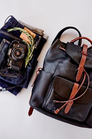 Will Leather Womens Rainer Leather Backpack