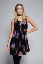 Free People Womens Lovely Day Printed Tie