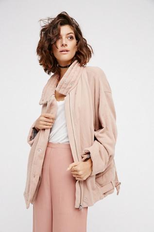Free People Womens Oversized Knit Jacket