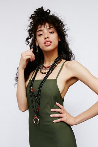 Free People Womens Treasure Coast Necklace