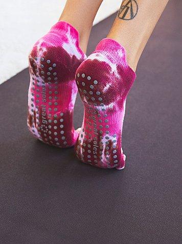Tie Dye Grip Yoga Sock By Great Soles