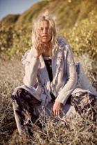 Free People Womens Fuzzy Fringe For Days Cardi