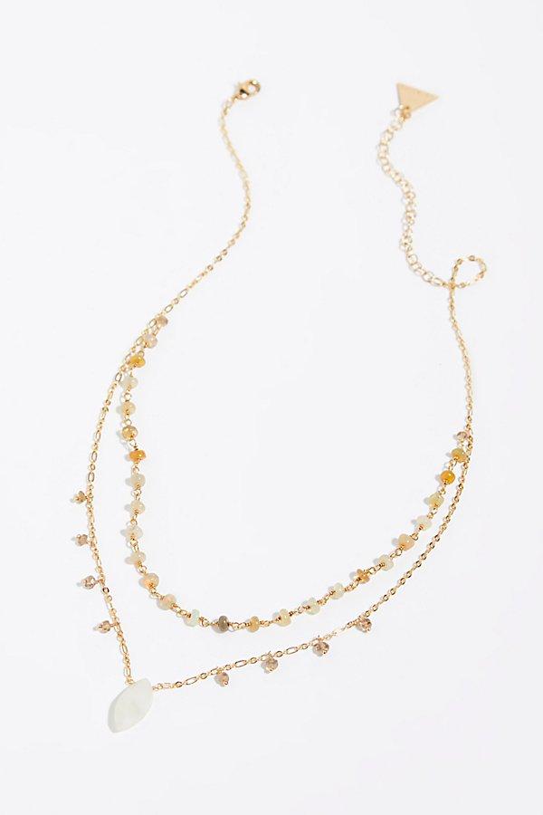 Serefina Delicate Healing Necklace At Free People