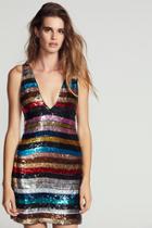 Ruby Sequin Mini Dress By Free People