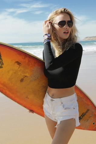 Fp Movement X Zinke Womens Crop Rashguard