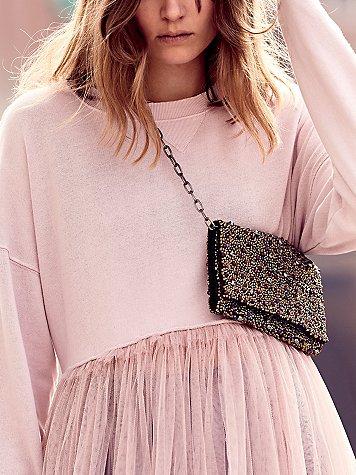 Free People Firefly Beaded Crossbody