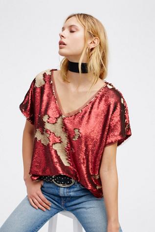 We The Free Womens Glitz It Tee