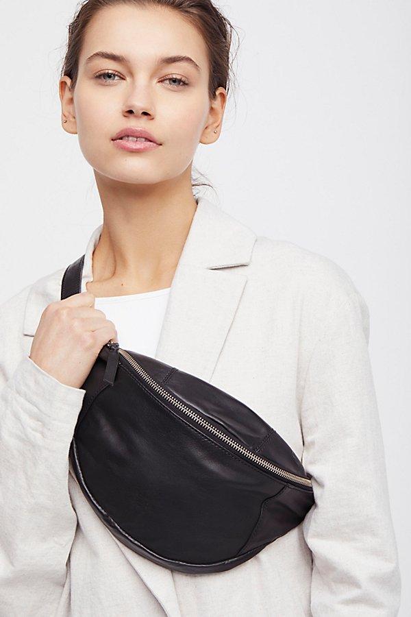 Brooklyn Leather Pocket Belt By Free People
