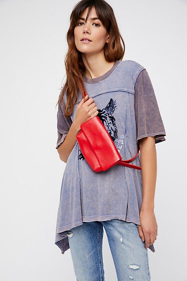 Vagabond Simply Leather Belt Bag By Free People