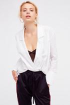 Free People Womens Change Of Heart Poplin