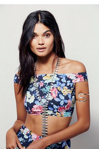 Intimately Womens Cynthia Crop Top