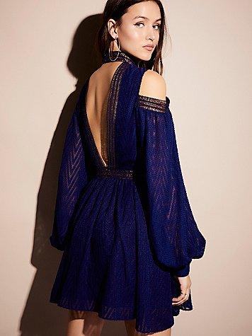 Acler Aslan Cold Shoulder Mini Dress