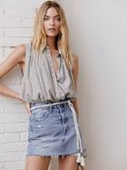 Free People Young Spirit Striped Tunic