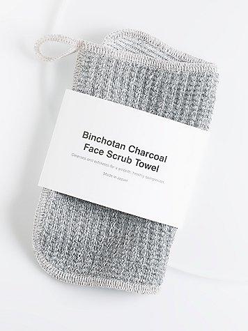 Binchotan Charcoal Face Scrub Towel By Morihata At Free People