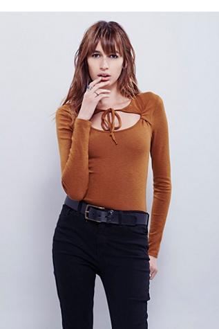 Fp Collection Womens Wrapped Around You Top