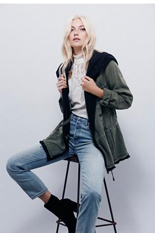 Free People Womens Soft Peplum Jacket