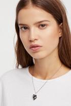 Shimmer Chain Locket Necklace By Valen + Jette At Free People
