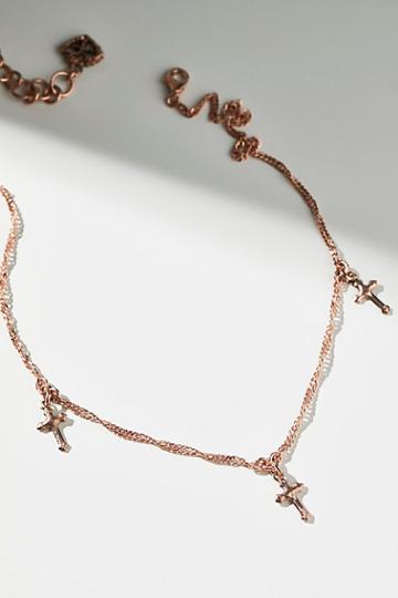 Santa Monica Cross Choker By Virgin Saints &amp; Angels At Free People
