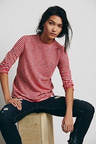 We The Free Womens We The Free Mod Stripe Tee