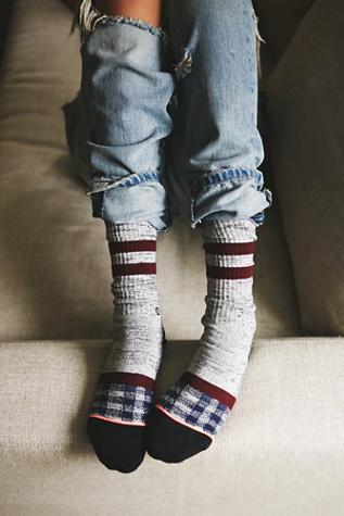 Stance Womens Patchwork Crew Sock