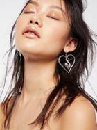 Heart To Heart Charm Earrings By Vanessa Mooney At Free People