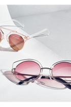 Free People Womens Cool Cat Wire Frame Sunni