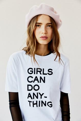 Girls Can Do Anything Tee By Zadig &amp; Voltaire At Free People