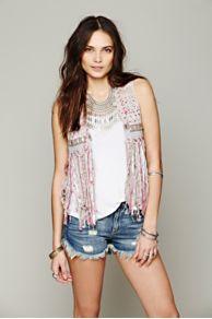 Stitch In Time Vest At Free People
