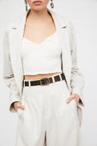 Vienna Leather Belt By Free People