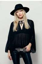 Free People Womens Mackenzie Pleat Pullover