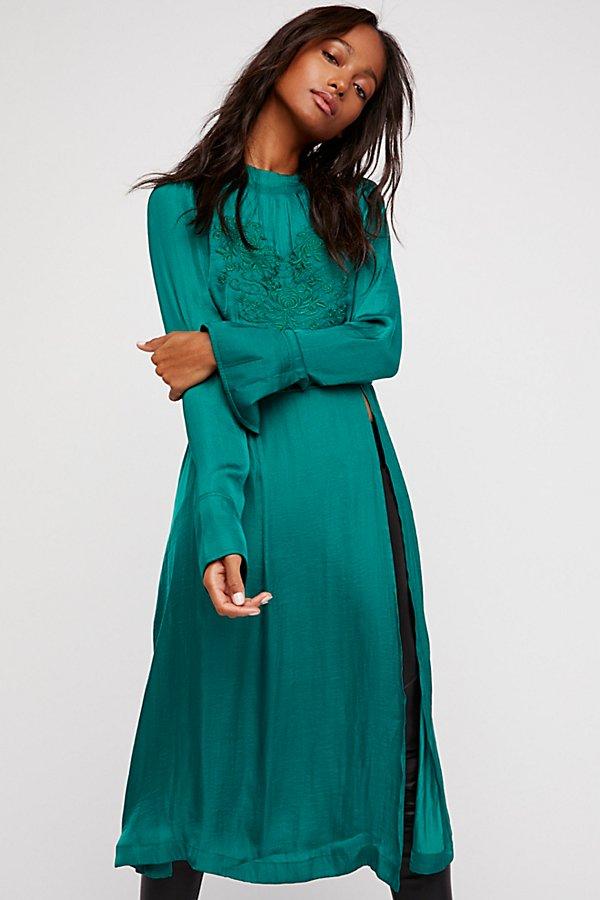 New Day Embroidered Tunic By Free People