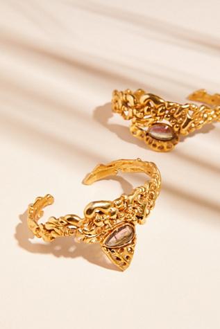 Jupiter Lala Womens 24k Hand Sculpted Tourmal