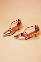 Jeffrey Campbell Womens Champagne Kitten Heel