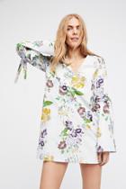 Lover Of Mine Printed Mini Dress By Free People