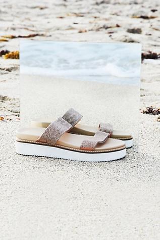 Fp Collection Womens Harper Gem Flatform