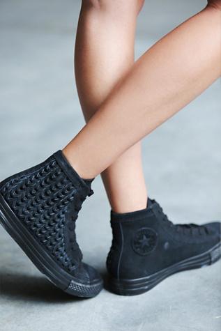 Converse Womens Elevated Woven Chucks