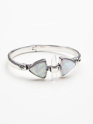 Peyton Opal Locking Bangle By Free People