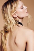 Free People Womens Arcadia Chainmail Hoops