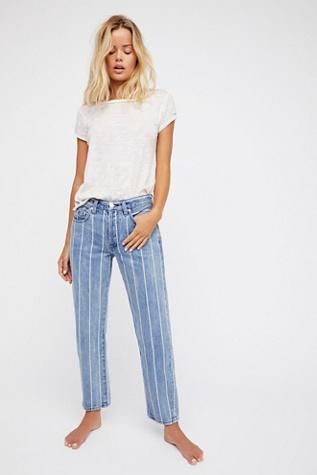 Draw The Line Boyfriend Jean By Free People