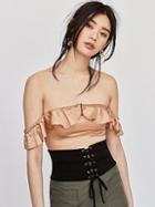 Virgo Ruffle Bodysuit By Skivvies By For Love & Lemons At Free People