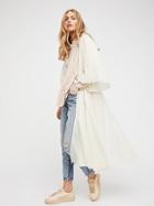 Curved Gauze Duster By Free People