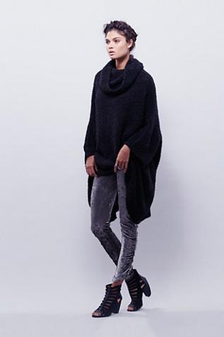 Free People Womens Velvet Stacked Legging
