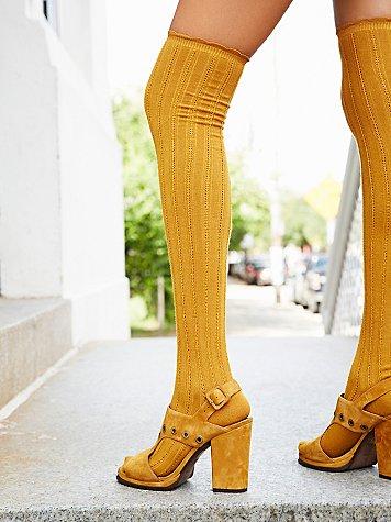 Free People All For One Over The Knee Sock
