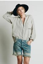 Free People Womens Tucker Washed Short
