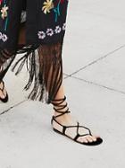 Aria Velvet Sandal By Jeffrey Campbell At Free People