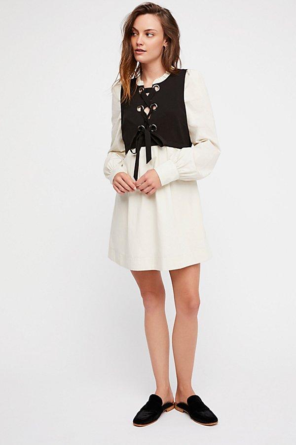 Too Sweet Mini Dress By Free People